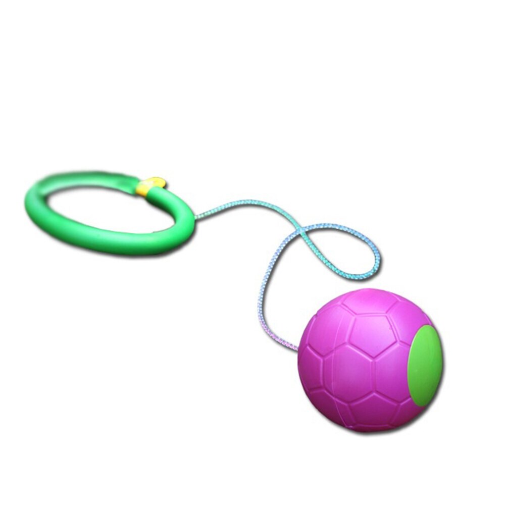 Hoppebold legetøj enkelt fodskud bold hoppende bold hoppreaktion legetøj børn udendørs sjovt sportslegetøj børneforældrespil
