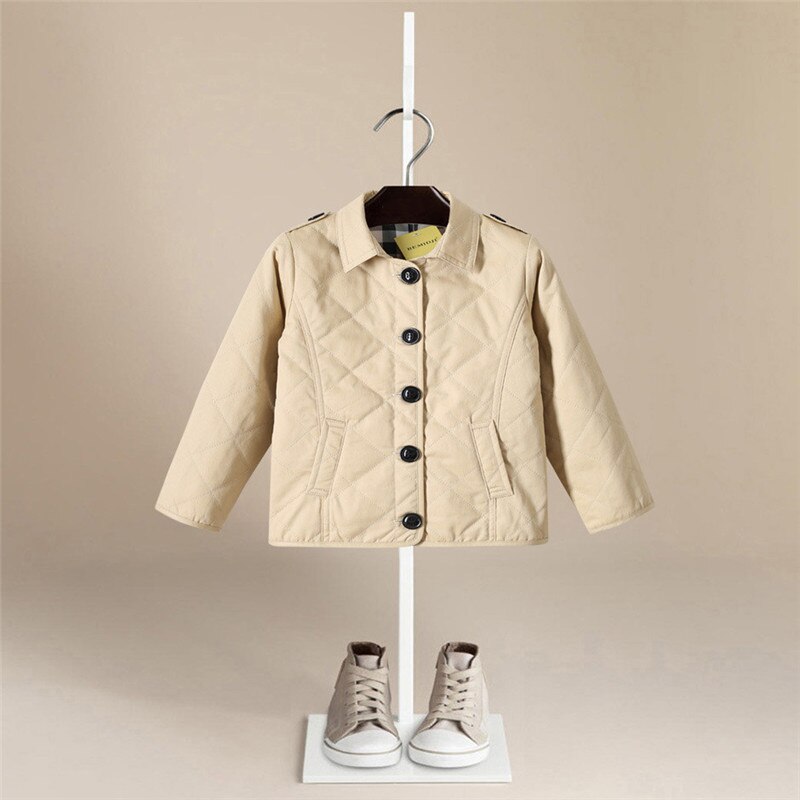 Veste en cuir coton et cuir pour garçons, automne-hiver enfants coréens Plus velours: 24M