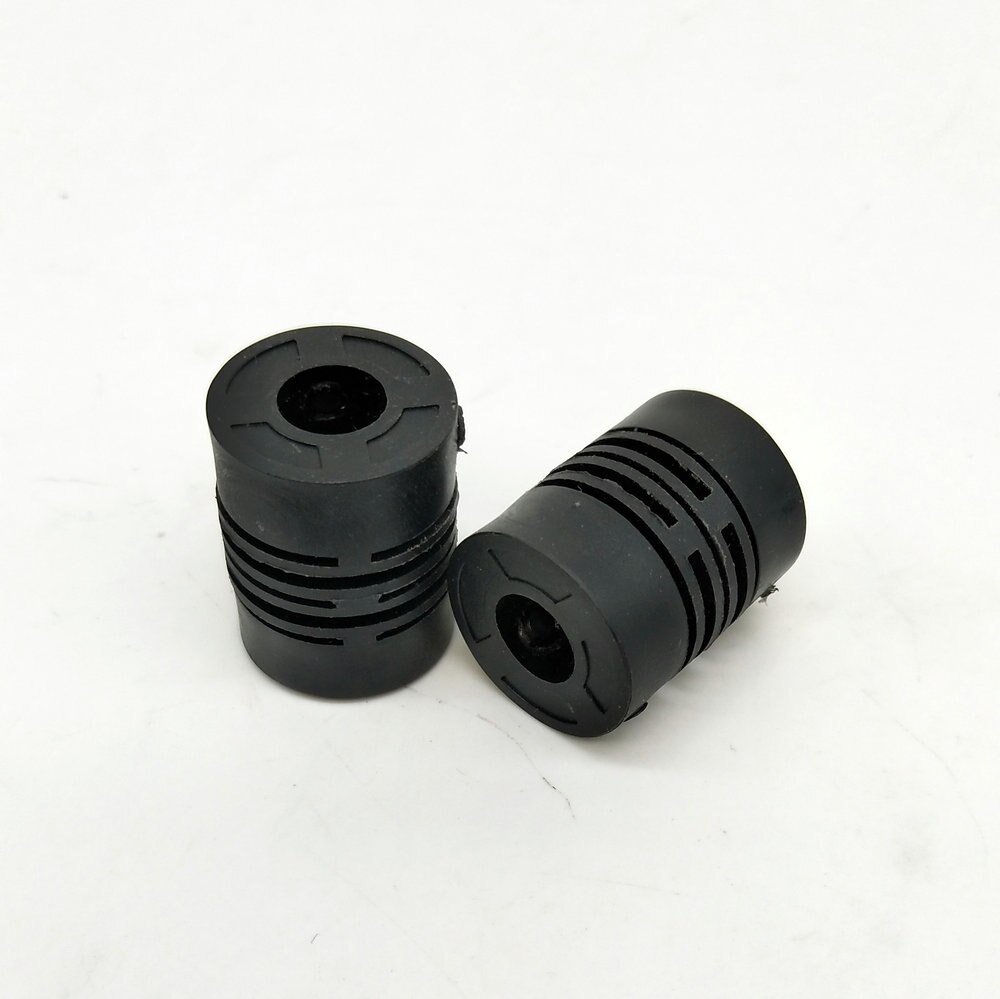 Good RH Nylon Plastic Flexible coupling 4 6 8 mm inner bore omron E6B2 encoder shaft coupler 10pcs/pack