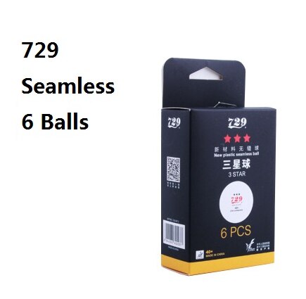 Original 729 DHS JOOLA PALIO SANWEI 40+ 3 stars table tennis ball technology for ping pong racket game Olympic Games: 729 6 Balls