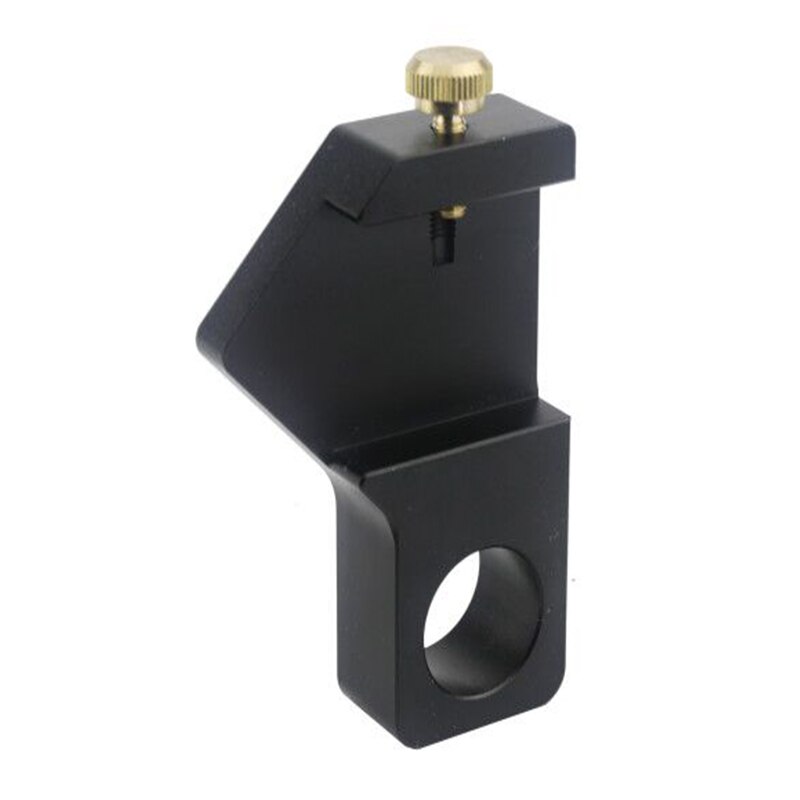 Snickeri diy träbearbetning vinkel scriber stål linjal positionering block linje scriber gauge aluminiumlegering för mätverktyg: Svart utan linjal