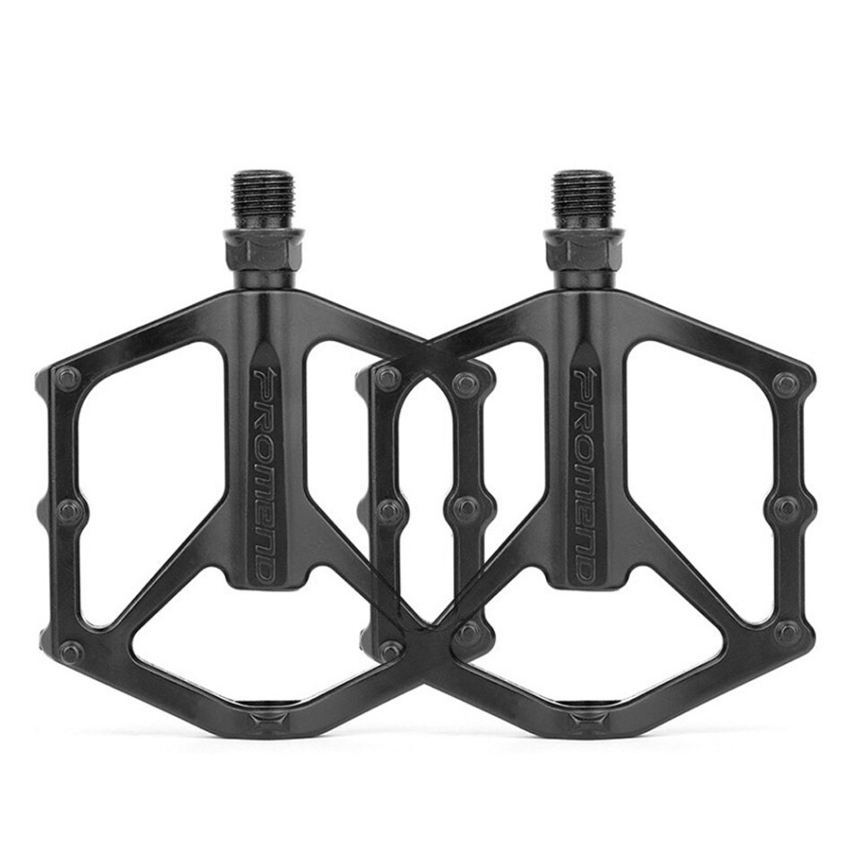 PROMEND Mtb Pedal Quick Release Road Bicycle Pedal Anti-slip Ultralight Mountain Bike Pedals Carbon Fiber 3 Bearings Pedale Vtt: Black 3