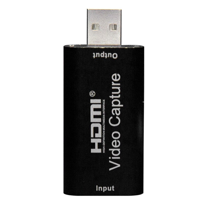 1080P USB 2.0 Scheda di Acquisizione Hdmi 1 Canale Hdmi Scheda di Acquisizione Video di Video Dal Vivo Box Supporto OBS