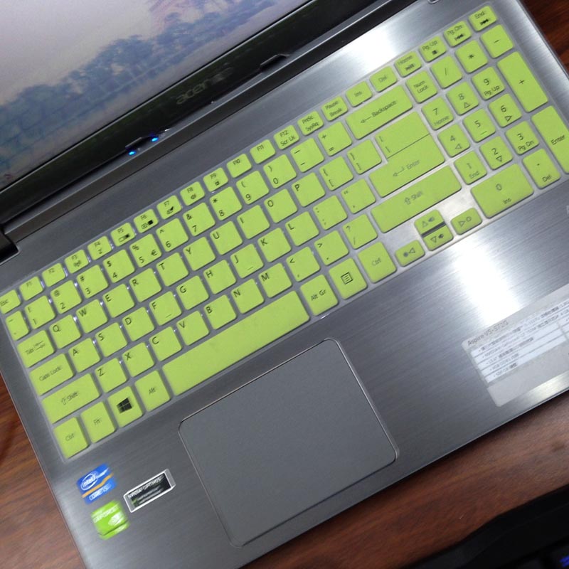 Silikone til acer aspire v5-572g v5-573g vn7-591g v15 v5 572g v5-571pg 15 tommer laptop tastatur cover – Grandado