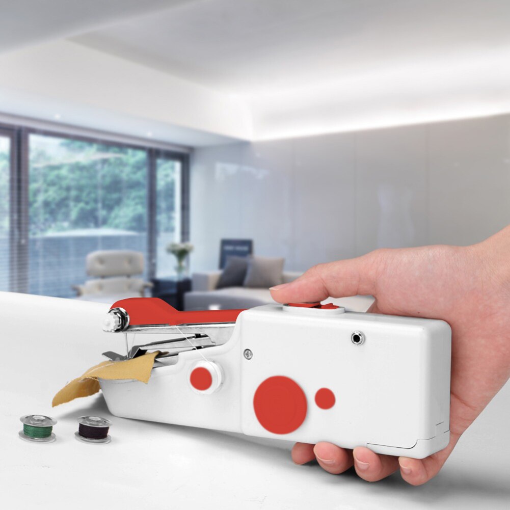 Portable Handheld sewing machines Stitch Sew needlework Cordless Clothes Fabrics Electric Sewing Machine Stitch Set