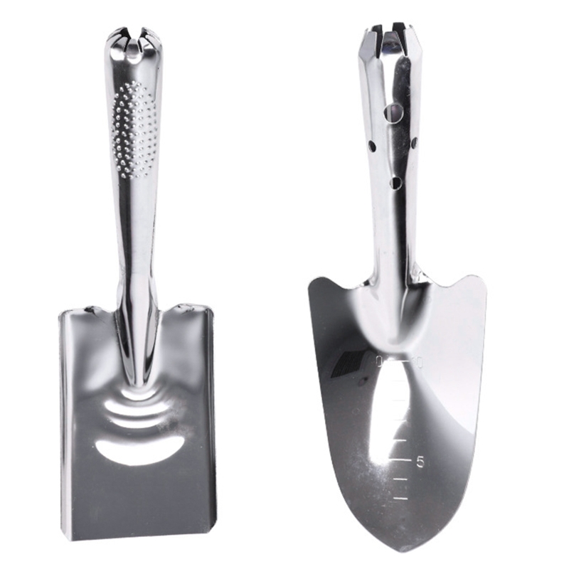 Stainless Steel Garden Shovel for Transplanting Weeding Moving Breaking Up Hardened Dirt Clods Garden Spade Tool: Suit