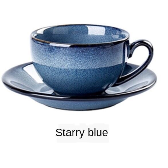 Moro glødende klassisk luksus porselen kopp og tallerken keramikk enkle te sett kaffekopper tazas para kafe kjøkkenutstyr: Stil 5