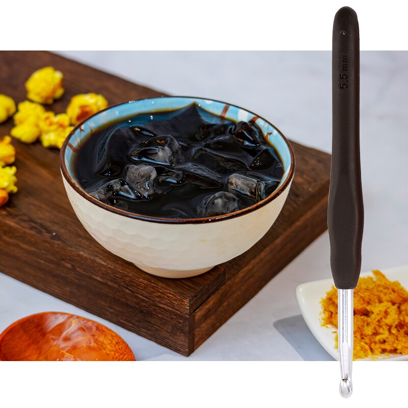 QIAO Crochet Hook Knitting Needle Sewing Accessories For Knitting Yarn Needlework Knitting Crochet Hook Needle Sewing Tools: 5.5 mm