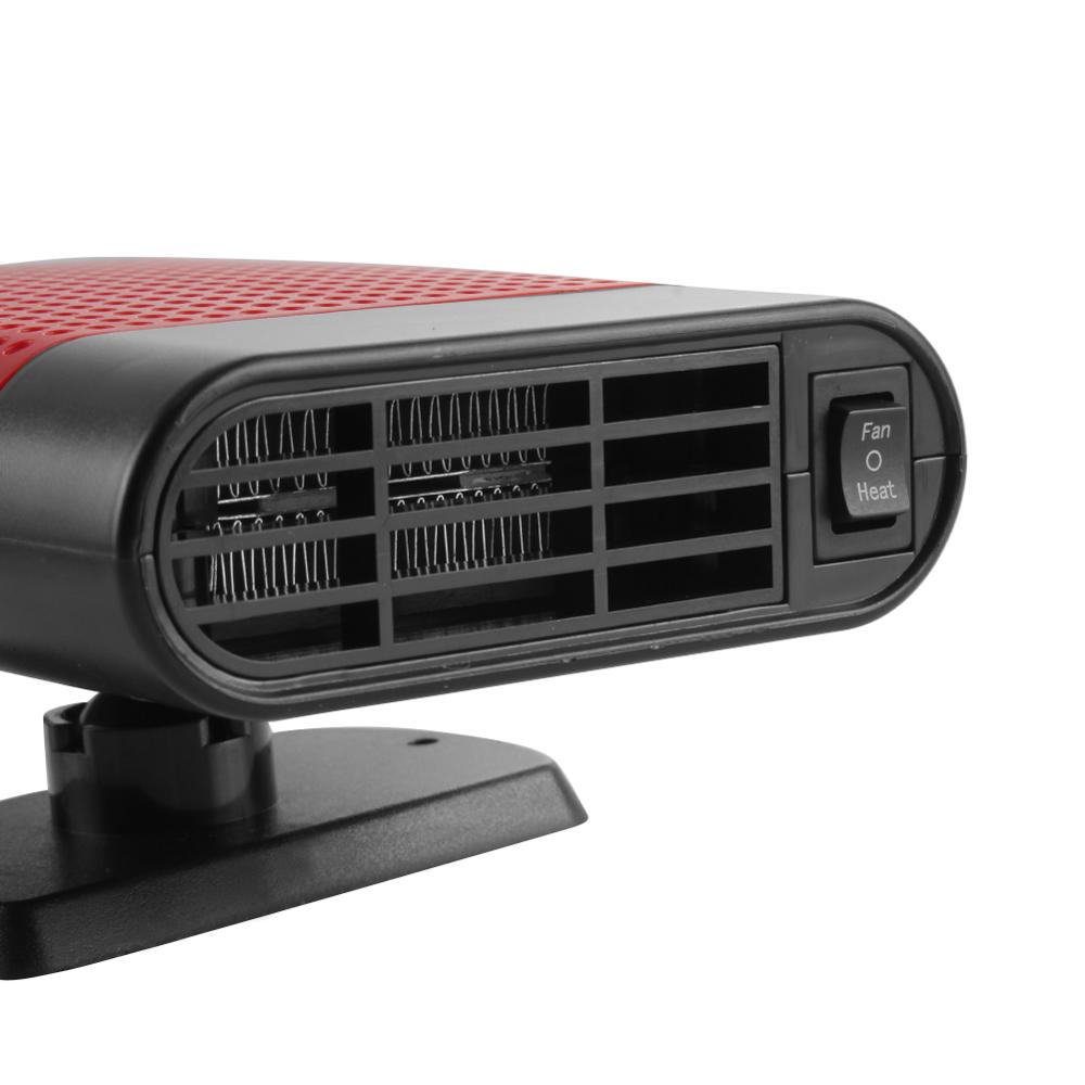 DC12V Car Electric Fan Heater Winter Car Interior Heating Auto Car Windshield Defroster Demister Wind Dryer Air Purifier