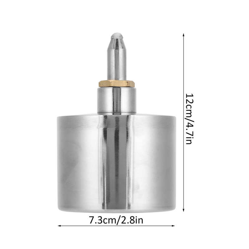 Alcohol Lamp with Lid Alcohol Lamp Anti rust with Lid for Laboratory Chemistry Biology for leather craft
