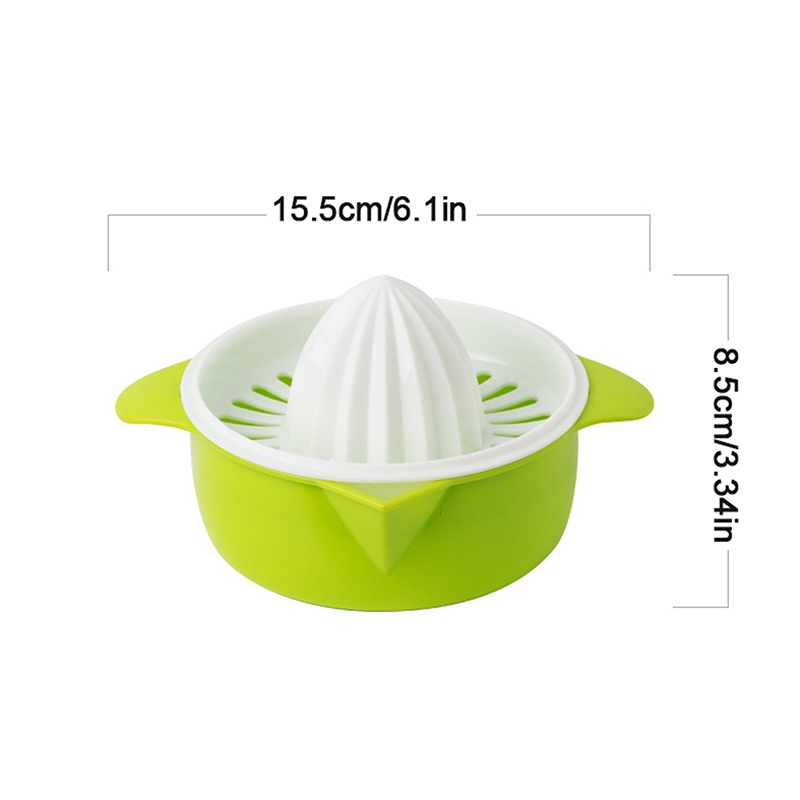 Kök citrusfruktspress apelsin hand manuell juicer köksredskap citron apelsinjuicer livsmedelskvalitet plast manuell juicer: Orange