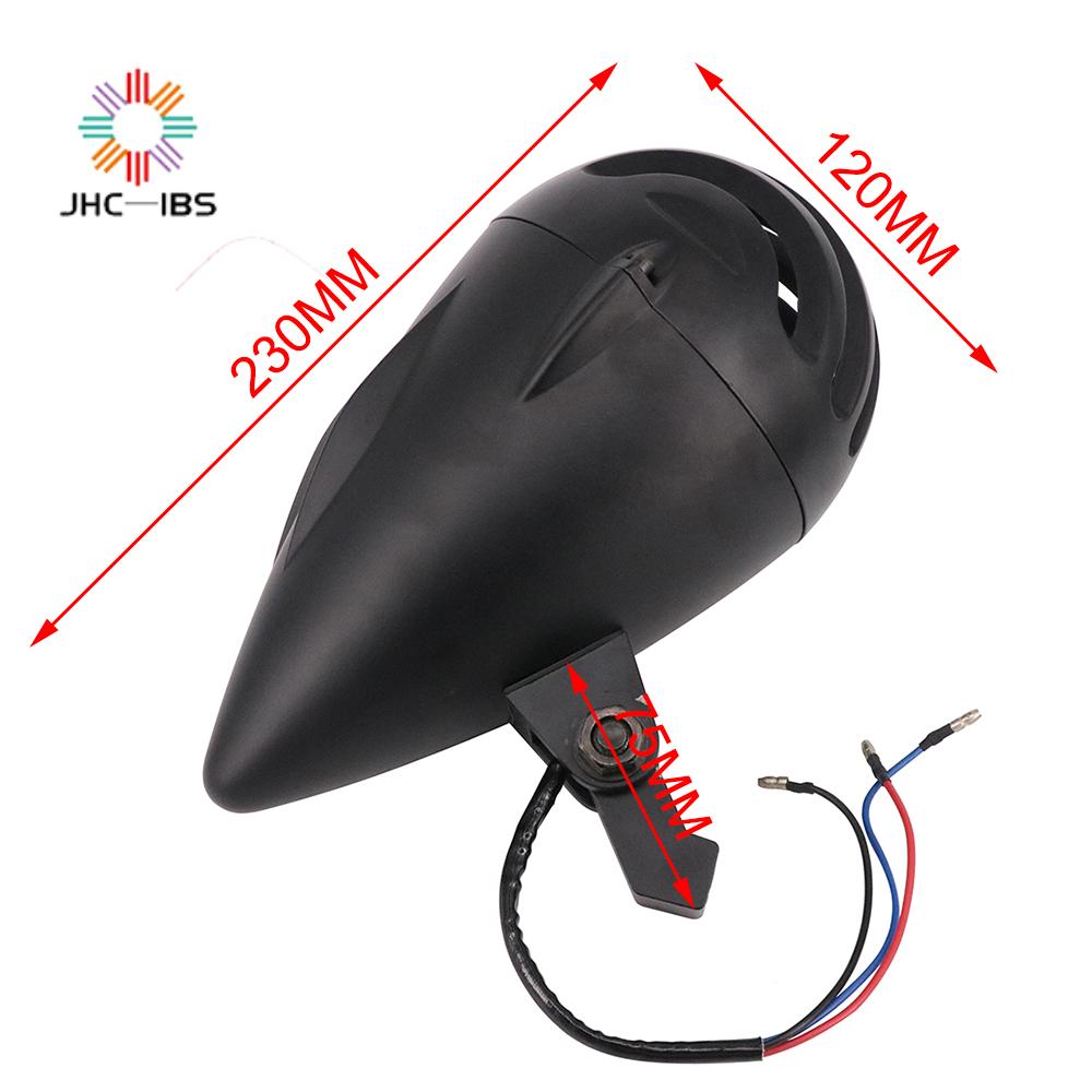 Motorcycle Universal 12V Headlight Headlamp Assembly Lamp For Harley Chopper Cafe Racer Touring Sportster Roadster Road King