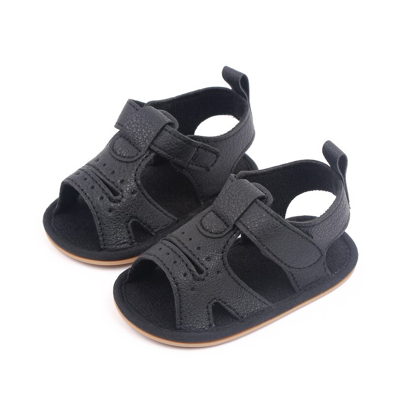 Baby Sommer Schuhe neugeboren Jungen Schuhe Sanft Sohle, einzig, alleinig antiskid Baby Sandalen Kleinkind Kleinkind Schuhe Pro Baby Junge