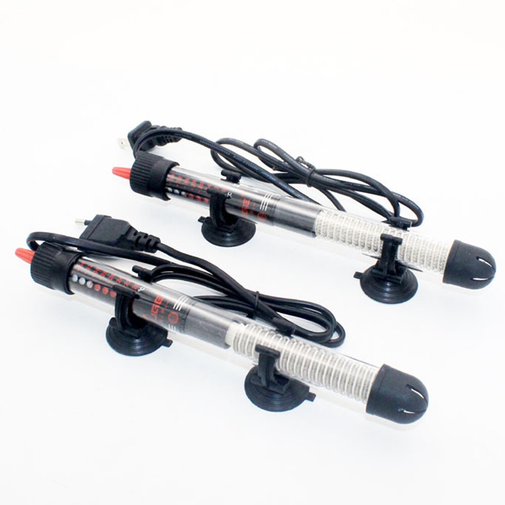 25W/50W/100W/200W/300W Aquarium Submersible Fish Tank Automatic Water Heater Constant Temperature Heating Rod EU Plug 7 #1#1