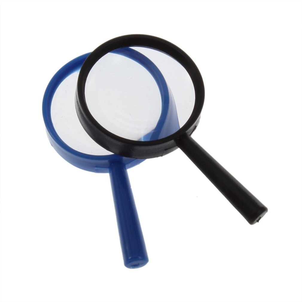 Top Handheld Reading 25mm 5X Magnifier Hand Held Magnifying 25mm Mini Pocket Magnifying Glass Children Magnifying Glass