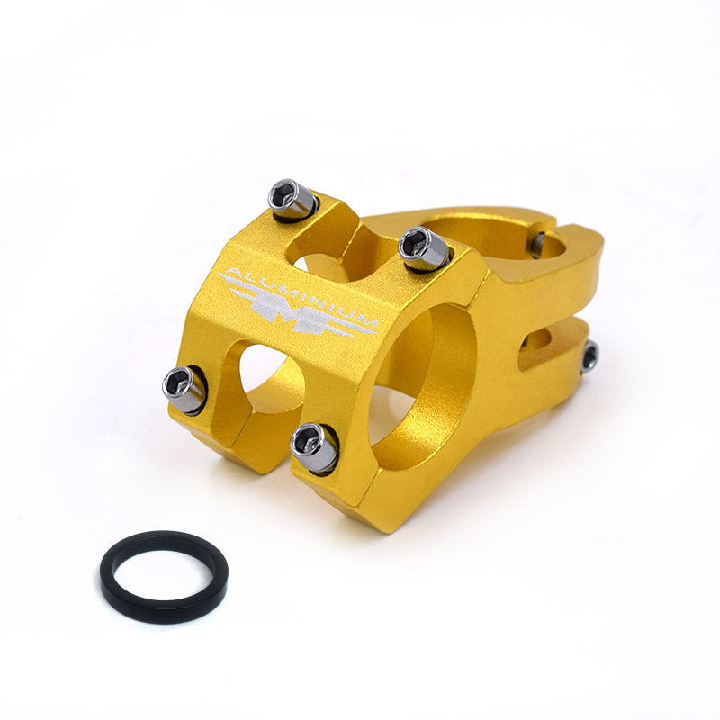 Vástago de manillar de bicicleta Enduro de alta resistencia ligero 31,8mm * 45mm CNC vástago mecanizado para bicicleta de montaña XC AM MTB