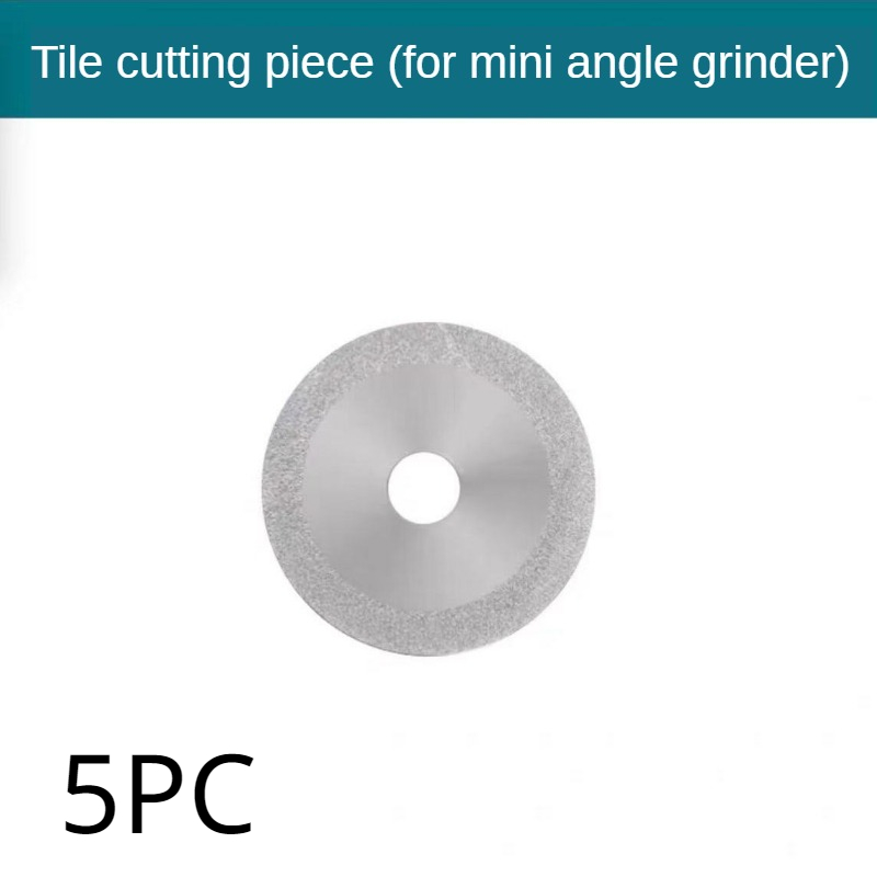 5 delar/set 75 * 10mm 3- tums miniatyrslipskiva för vinkelslip slipskiva bågsågsblad poleringsblad: 75mm