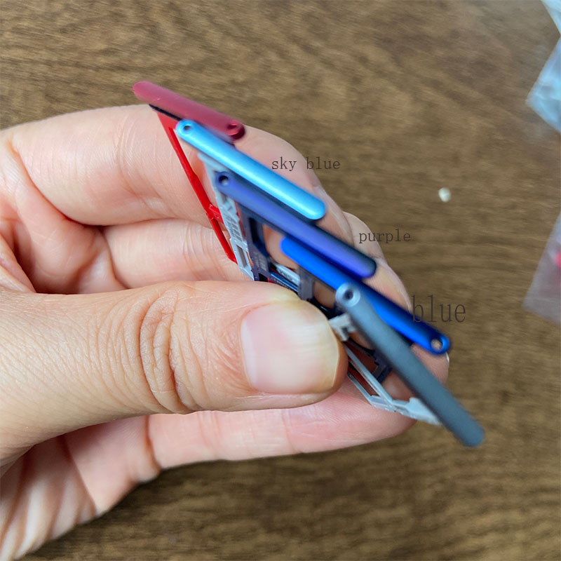 2/PCS Sim Card Tray Slot Holder For Huawei Y9S Socket Adapter Connector Replacement