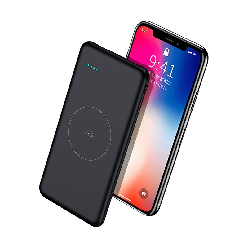 10000mah Power Bank External Battery Wireless Charger Powerbank Portable QI Wireless Charging for Samsung iPhone 11 XS Poverbank