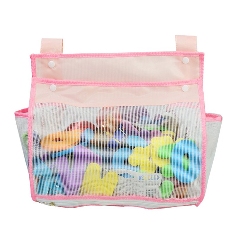 Baby Shower Bath Toys Baby Kids Toy Storage Mesh with Strong Suction Cups Toy Bag Net Bathroom Organizer Bathroom Storage Toy: TI898