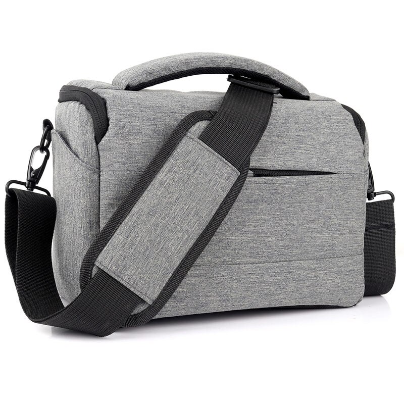 Bolsa para cámara DSLR, funda para hombro para Panasonic lumix FZ2500 FZ1000 FZ300 FZ82 FZ80 FZ70 FZ85 GH5s GH5 GH4 GH3 GX80 GX85 G9 G8 G7 G6: Gray