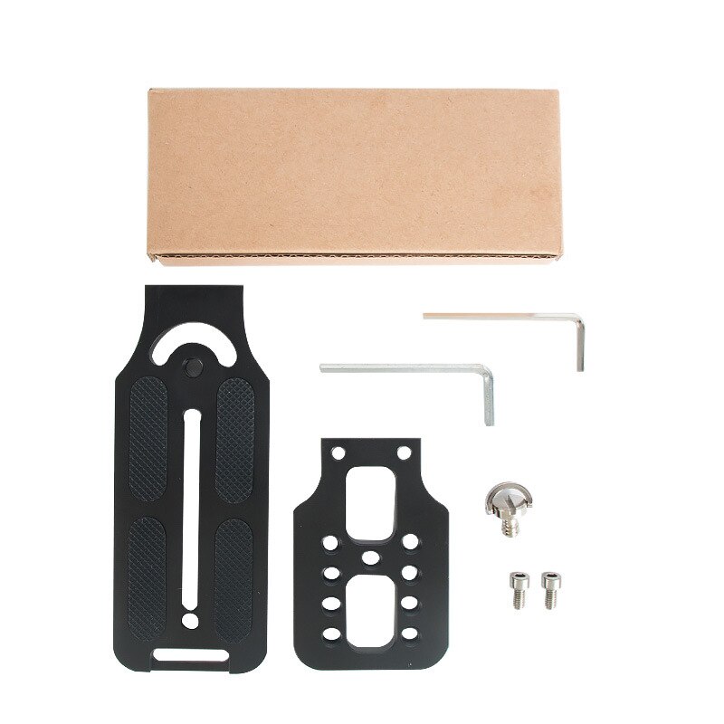 L130 snelkoppelingsplaat universele l-beugelplaat verticale plaat voor dslr-camerastatief kogelkop: Default Title