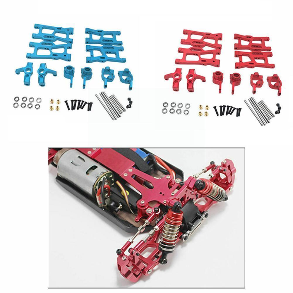 144001 124019 124018 High-Speed Afstandsbediening Auto Drift Vierwielaandrijving Off-Road Metalen Onderdelen Auto voertuig V8x5