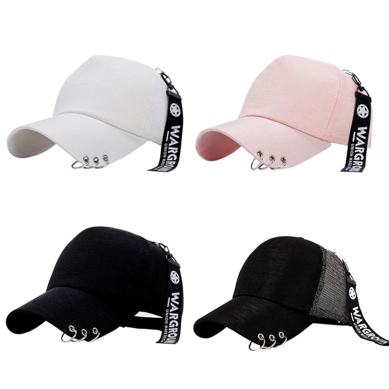 street long golf cap golf hat and iron ring Korean hat 4 colors