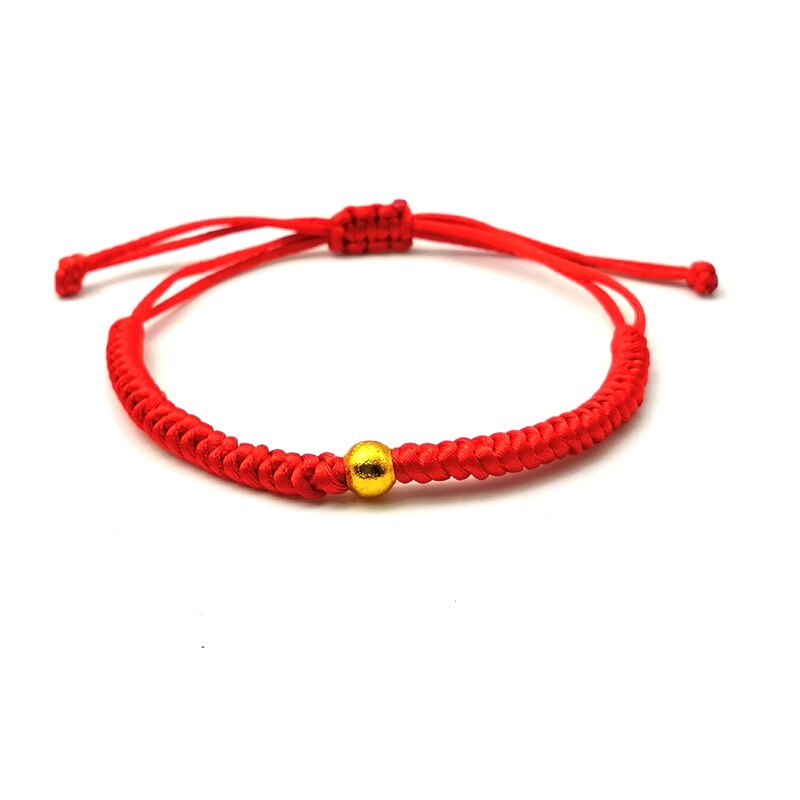 Minimalist Handmade Red Thread Bracelet Women Lucky Braided Rope Bracelet Femme Hand Chain 7 Knot Jewelry: 18