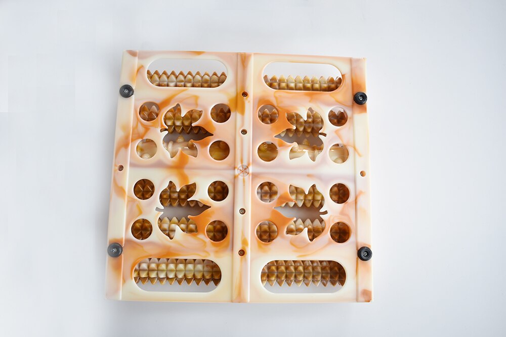 EEN voet massager Roller voet massage acupunctuurpunten te wrijven rij De voeten meridianen pedicure voetmassage H0063