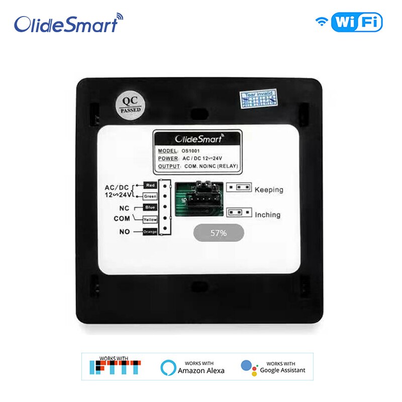 Olide WIFI Access Exit Button Phone App Control Olide Automatic Door Opener From Anywhere