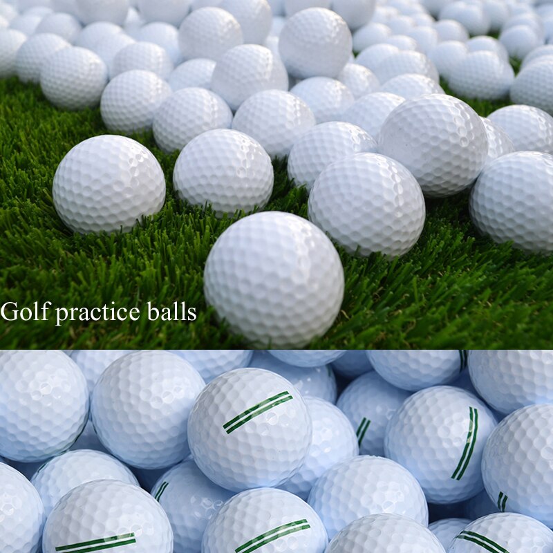 10 stks/partij twee-layer golfballen Driving range gewijd niveau 2 keuze Golf practice ballen