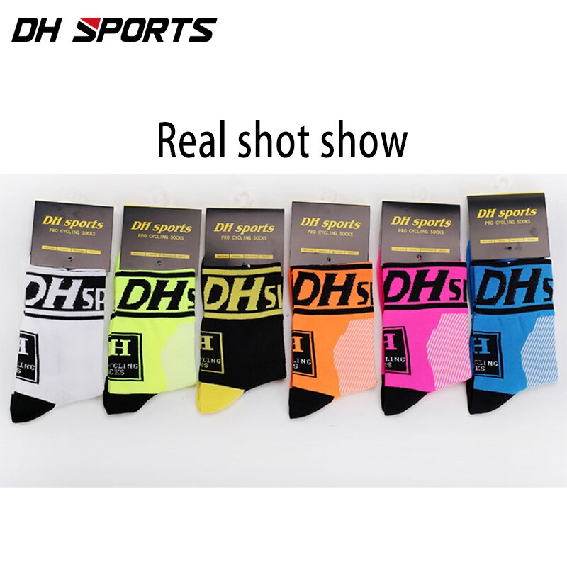 DH SPORTS Best Cycling Socks Men Indoor Mountain Sock Bike Bicycle Equipment Womens Clubs Sky Road Basketball Running Tourism