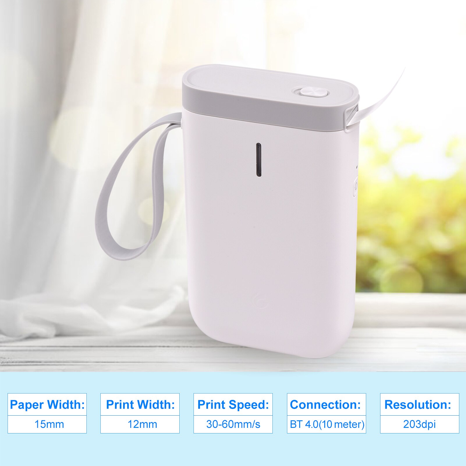 D11 Label Maker Machine Portable Thermal Label Printer Handheld Name Price Sticker Printer Pocket Size BT Wireless Connection