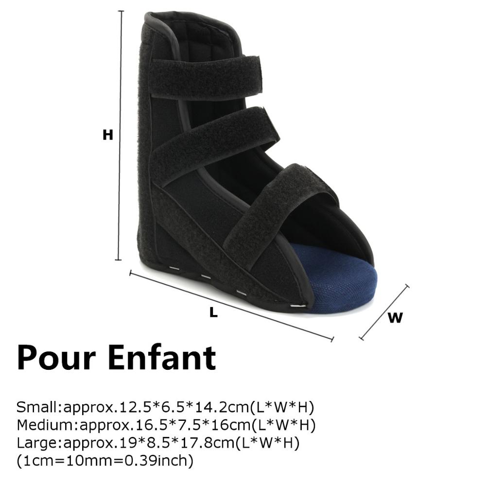 S/M/L Children's ankle joint support splint foot orthosis protector sprain orthosis fracture ankle joint orthosis emergency