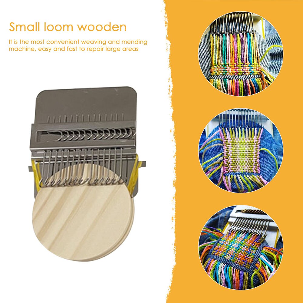 Household Darning Machine Weaving Knitting Tool Denim Hole Repair Weaving Tool Sewing Sweater Sock Accessories