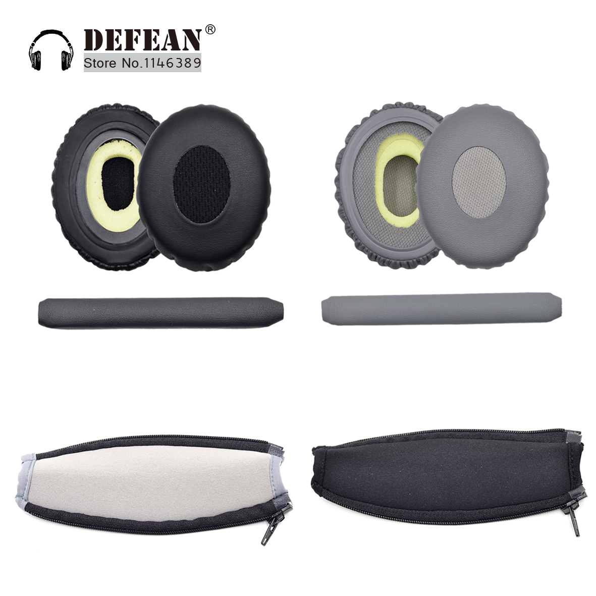 Ear Pad Cushion Cups earpads Cover headband for bose On-Ear OE2 OE2I Headphone