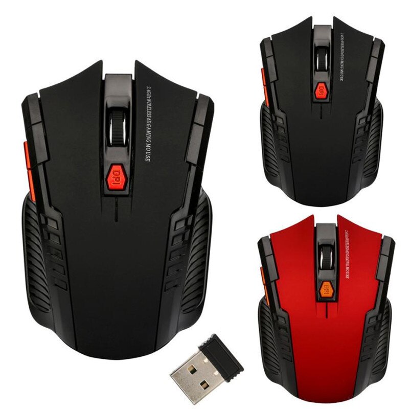 2.4G Wireless Mouse Optical Technology Game Mouse Optical Mouse Wireless Optical Mouse: black