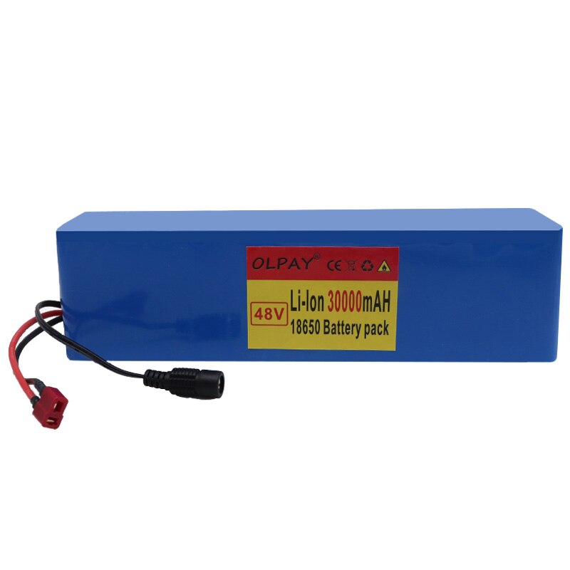 High capacity 48v battery 48v 30Ah 1000w 13S3P Lithium ion Battery Pack For 54.6v E-bike Electric bicycle Scooter with BMS
