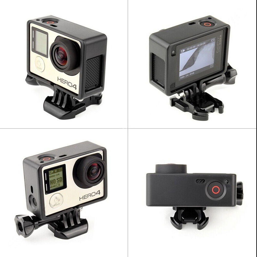 For A Gopro Hero 4 3 + 3 Beschermende Border Frame Case Camcorder Behuizing Case For A Go Pro Hero4 3 + 3 Actie Camera Accessoires