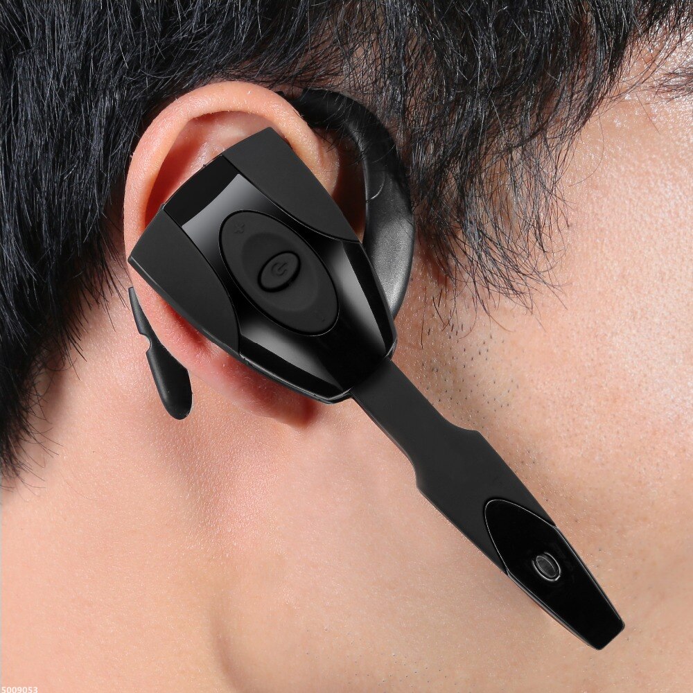 Business Bluetooth Oortelefoon Draadloze Hoofdtelefoon Stereo Headset Oordopjes Headsets Met Microfoon Voor Auto Rijden Handsfree