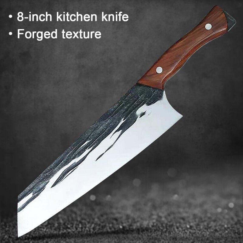 Household Forged Kitchen Knives Japanese Style Butcher Knife Master Chef Stainless Steel Sushi Small Cleaver Meat Cook Knives