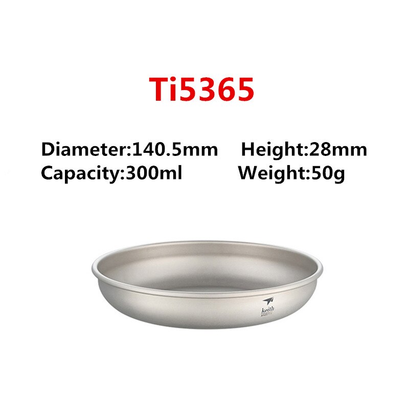 Titanium Dinner Plate Round Serving Dishes Titanium Material Fruit Plate Dessert Tray Steak Tray Kitchen Tableware: 300ml