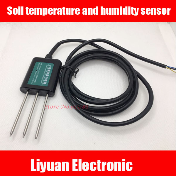 Soil temperature and humidity sensor / soil moisture conductivity transmitter measurement detector/Soil moisture meter