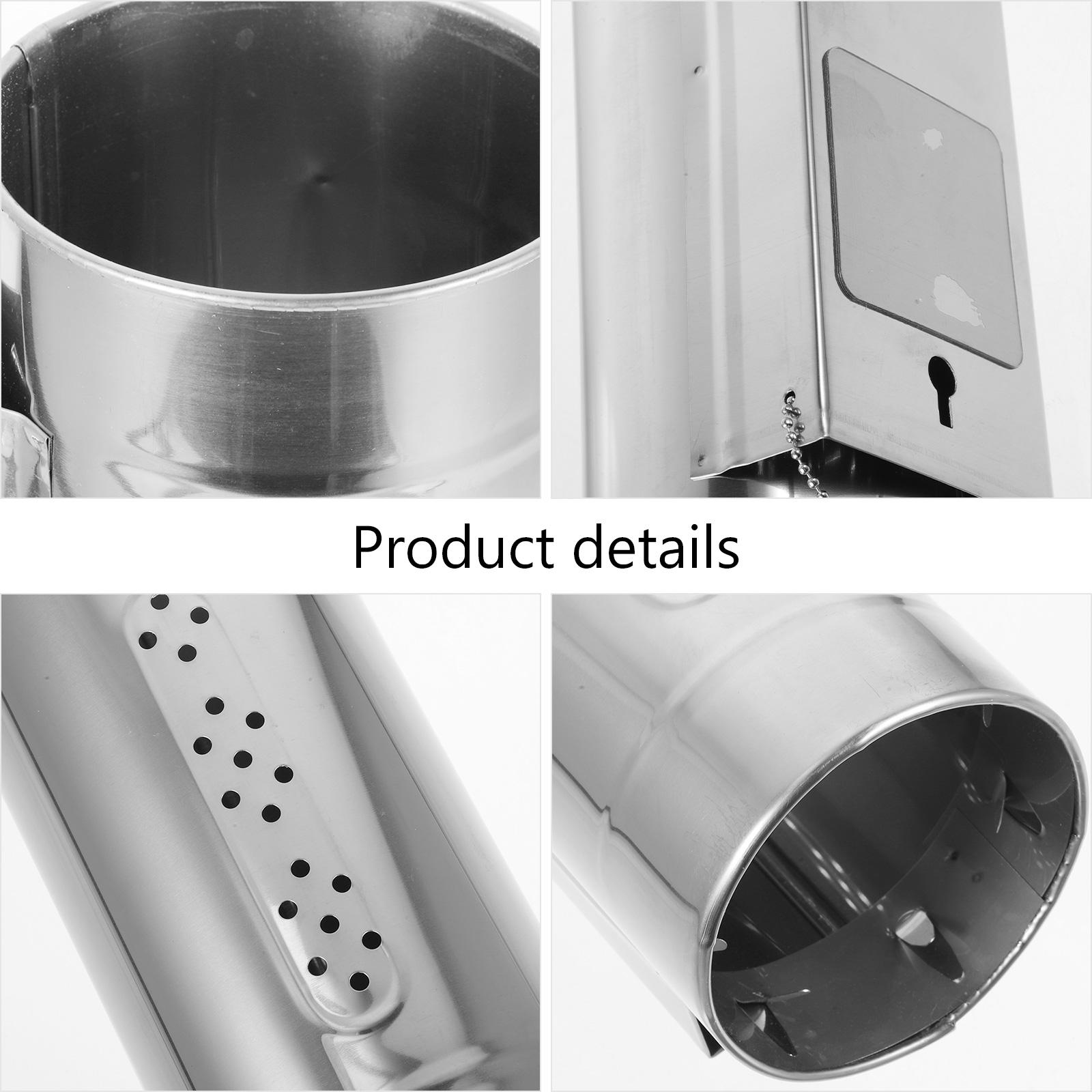 Wall Mount Cup Dispenser Stainless Steel Paper Holder Water Cooler Disposable 120pcs Plastic Hanger Hygienic