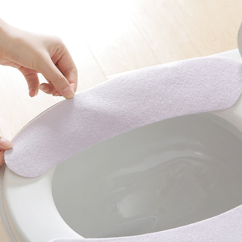 Naklejki robić toalety pokrowiec na deskę sedesową przenośny zmywalny 2 szt. Mata toaletowa nadaje się robić krojenia akcesoria łazienkowe