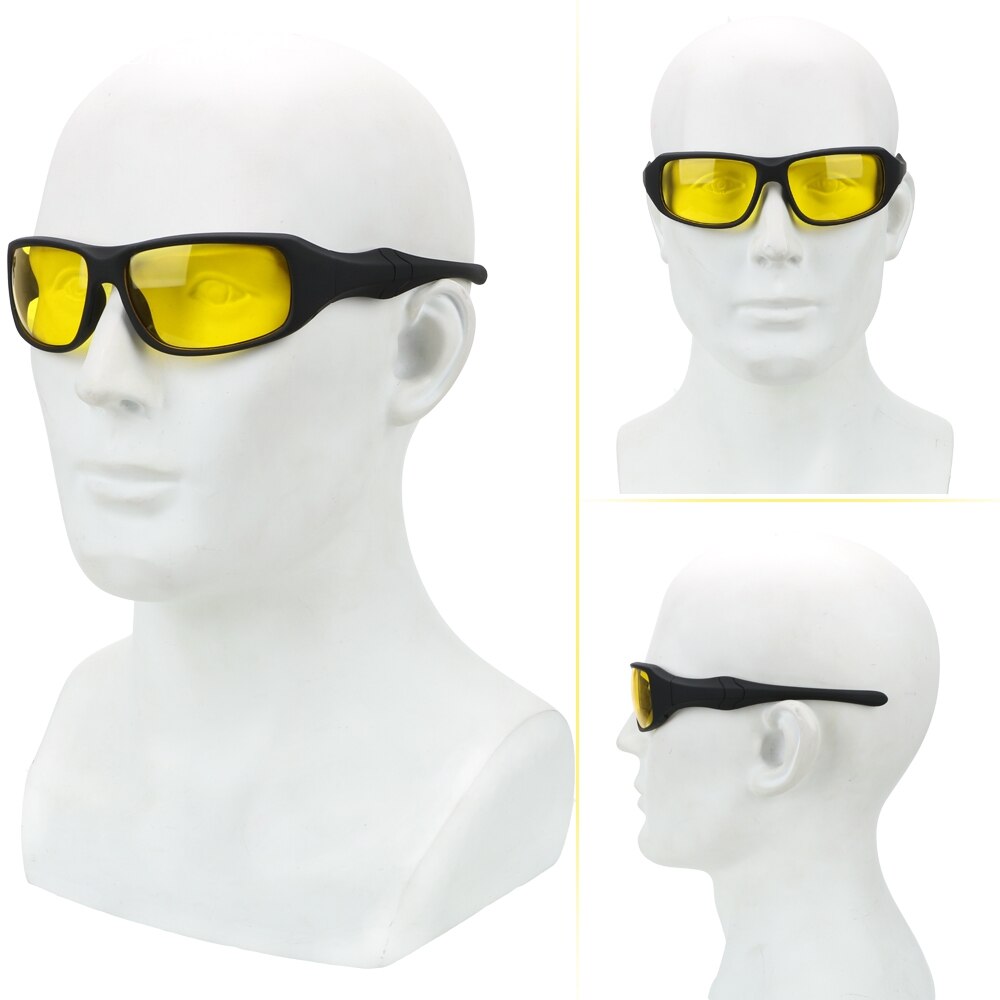 Car Glasses Night Vision Goggles Night Driving Motorcycle Glasses Wind Resistant For Men and Women Outdoor Sports Riding