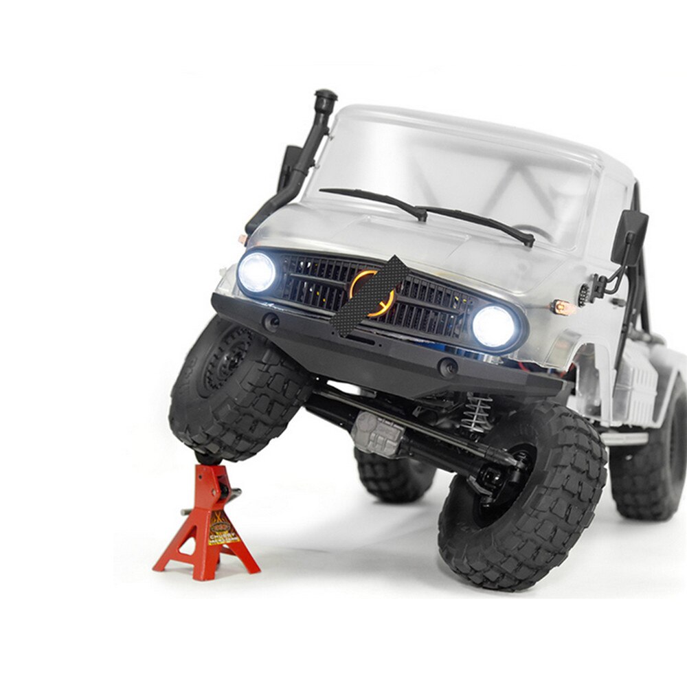 RC Car Grille & Taillight Cover Set - for Axial SCX10 II UMG10 4x4/6x6 - Plastic DIY Parts