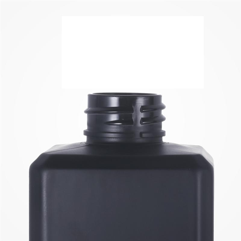 1pc nestemäistä saippuapulloa shampoopulloemulsio pumppupullo suihkugeelipidike tyhjä astia 500ml musta koti -kylpyhuoneeseen