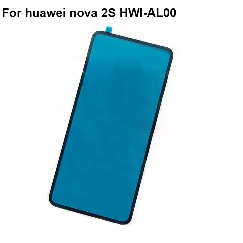2 stks Voor Huawei Nova2s Nova 2 s 2 s HWI-AL00 Back Battery cover Sticker Bezel 3 m Lijm Dubbele kleefband